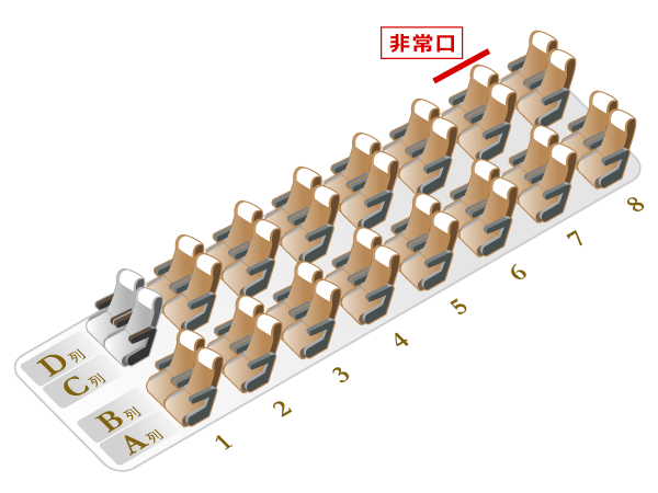グランシア グランシア座席图