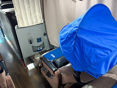 VIPライナー名古屋2便 [6C]厕所后方座位