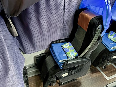 VIPライナー1便 [1C]驾驶席后部座位