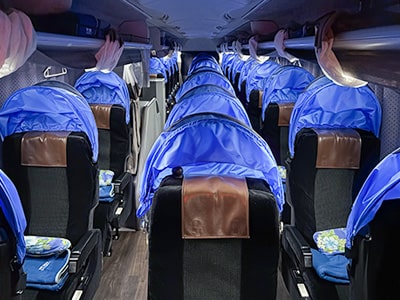 VIPライナー1便 车内全景
