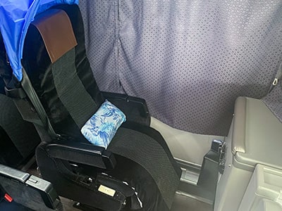 VIPライナー101便 [1A]出入口后部座位