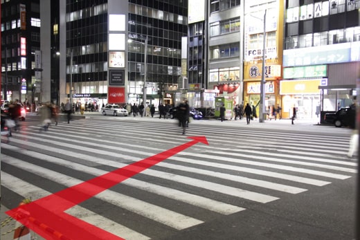过人行横道