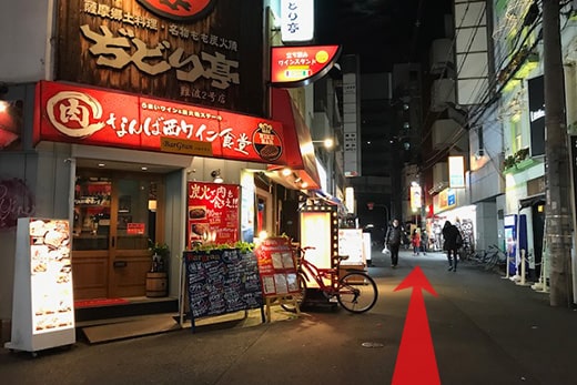 朝能看到高速公路高架的方向直行